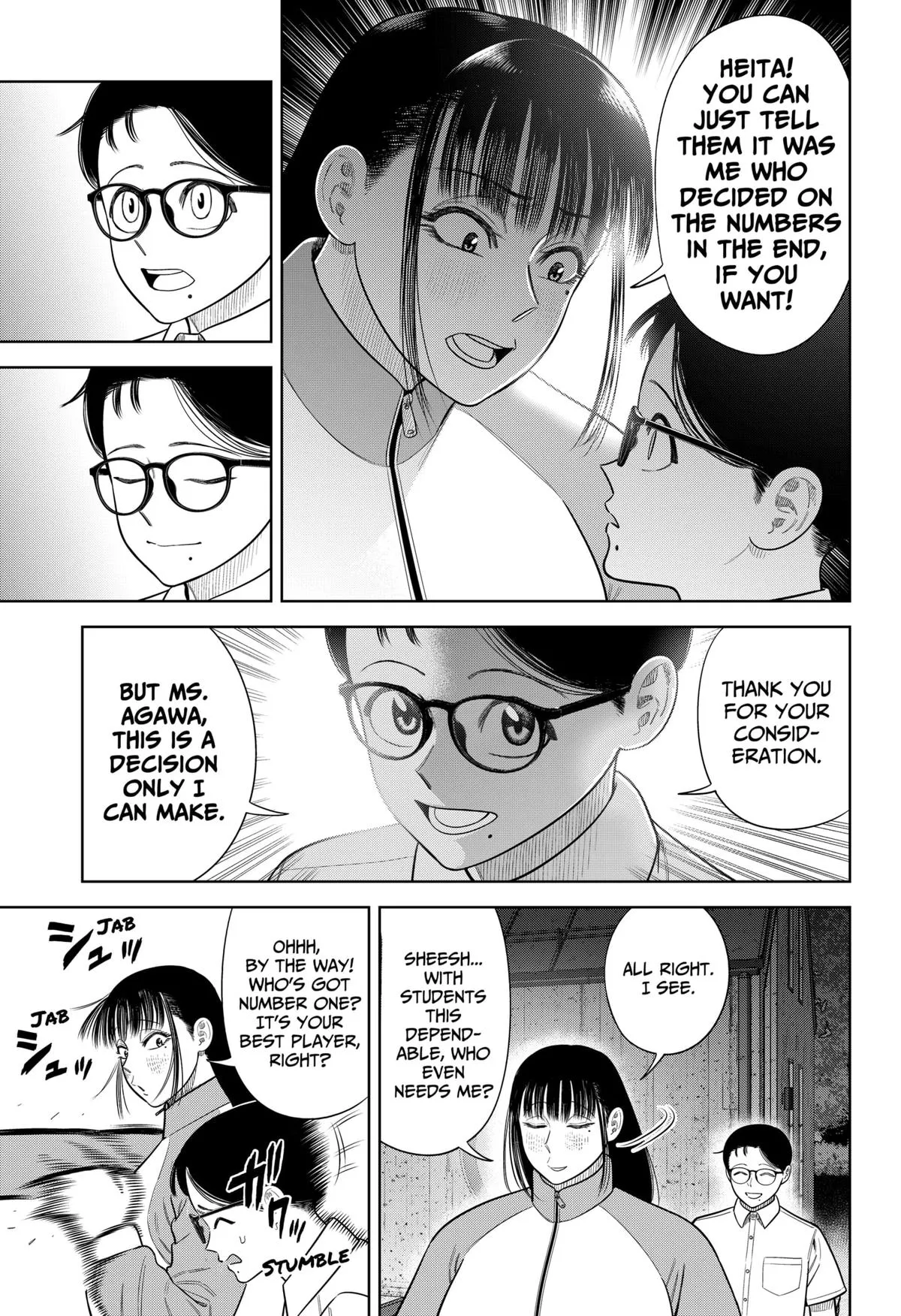 San-kyuu Pitch Chapter 20 page 9 - 