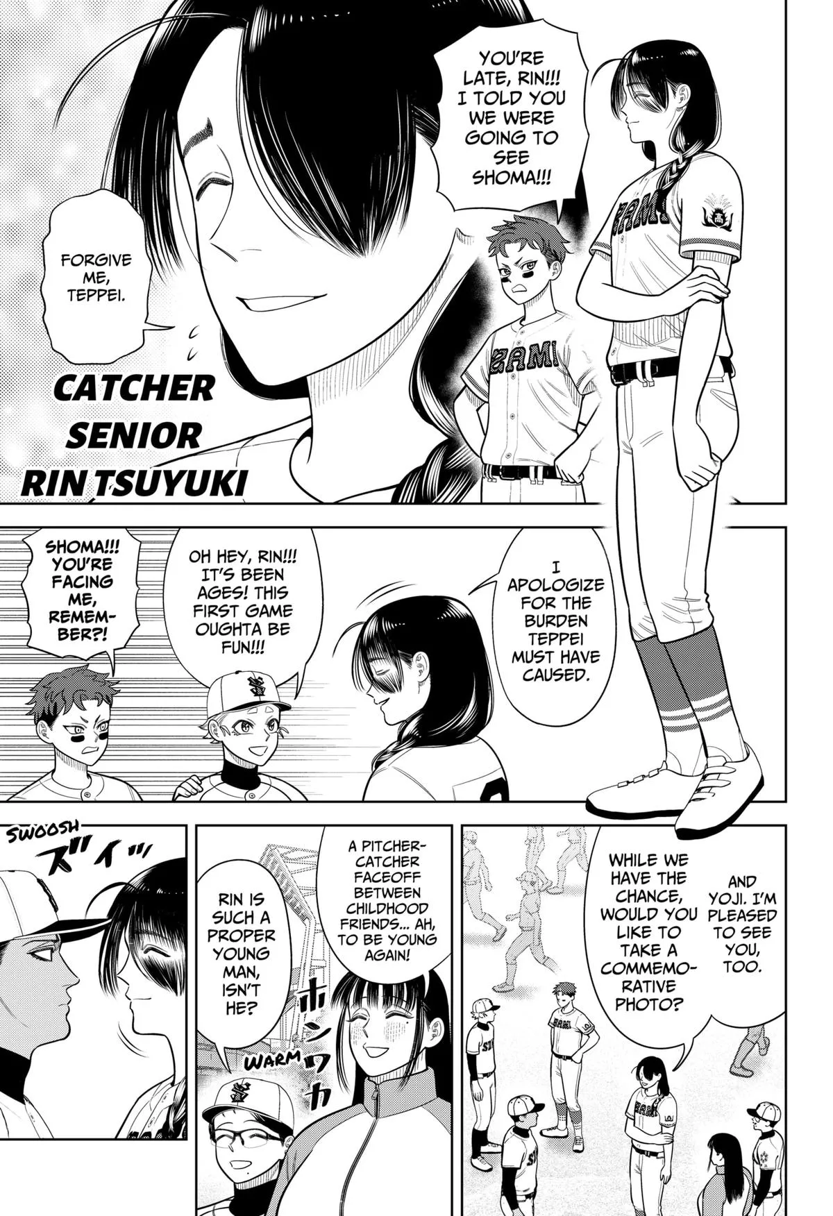 San-kyuu Pitch Chapter 22 page 6 - 