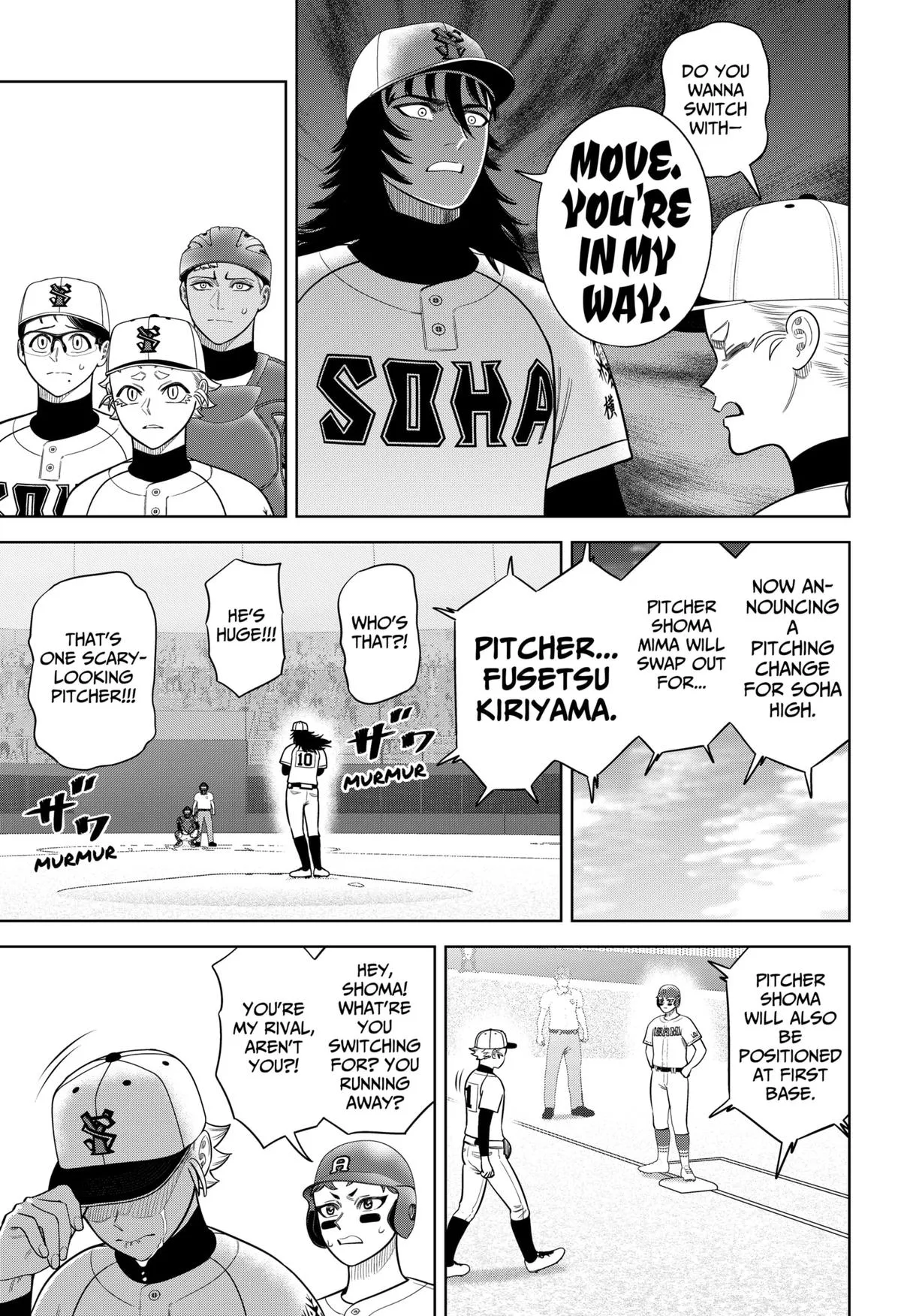 San-kyuu Pitch Chapter 27 page 5 - 