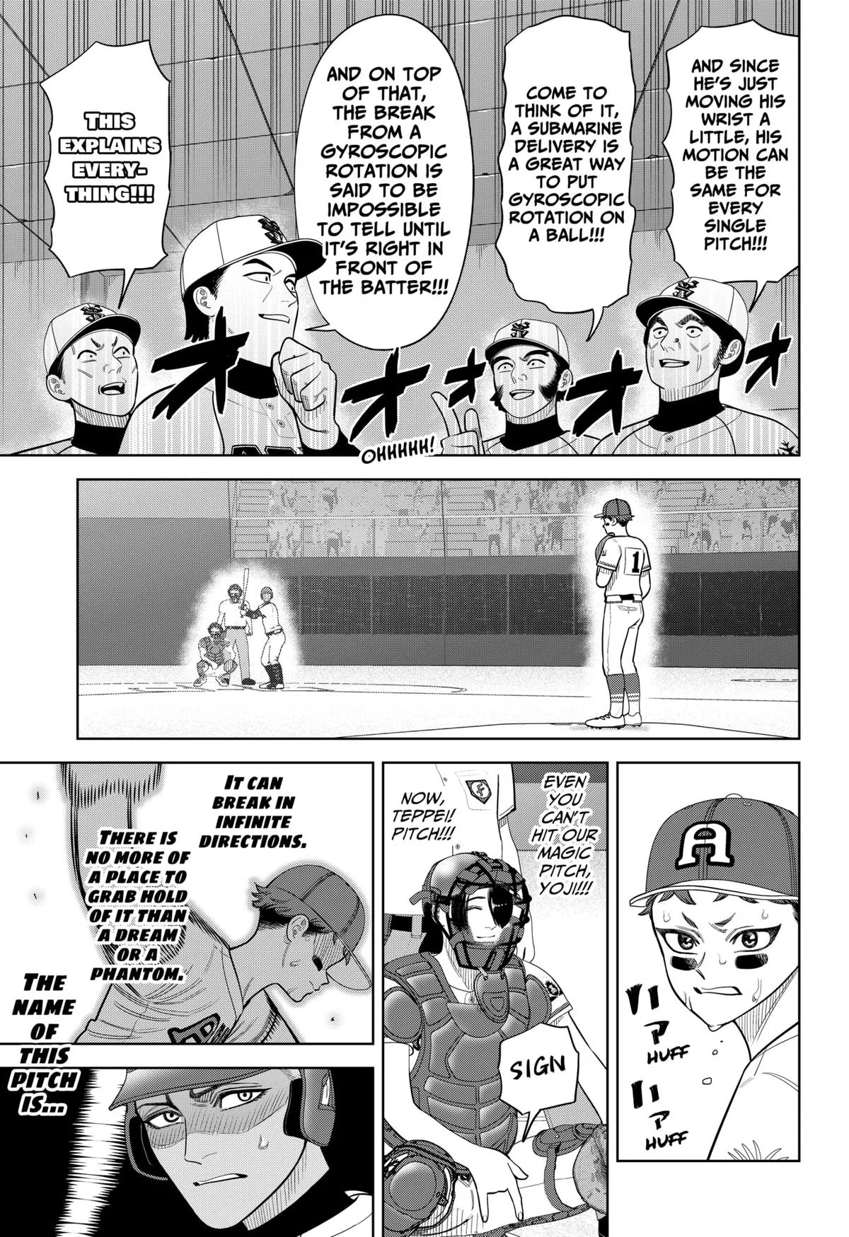 San-kyuu Pitch Chapter 28 page 13 - 