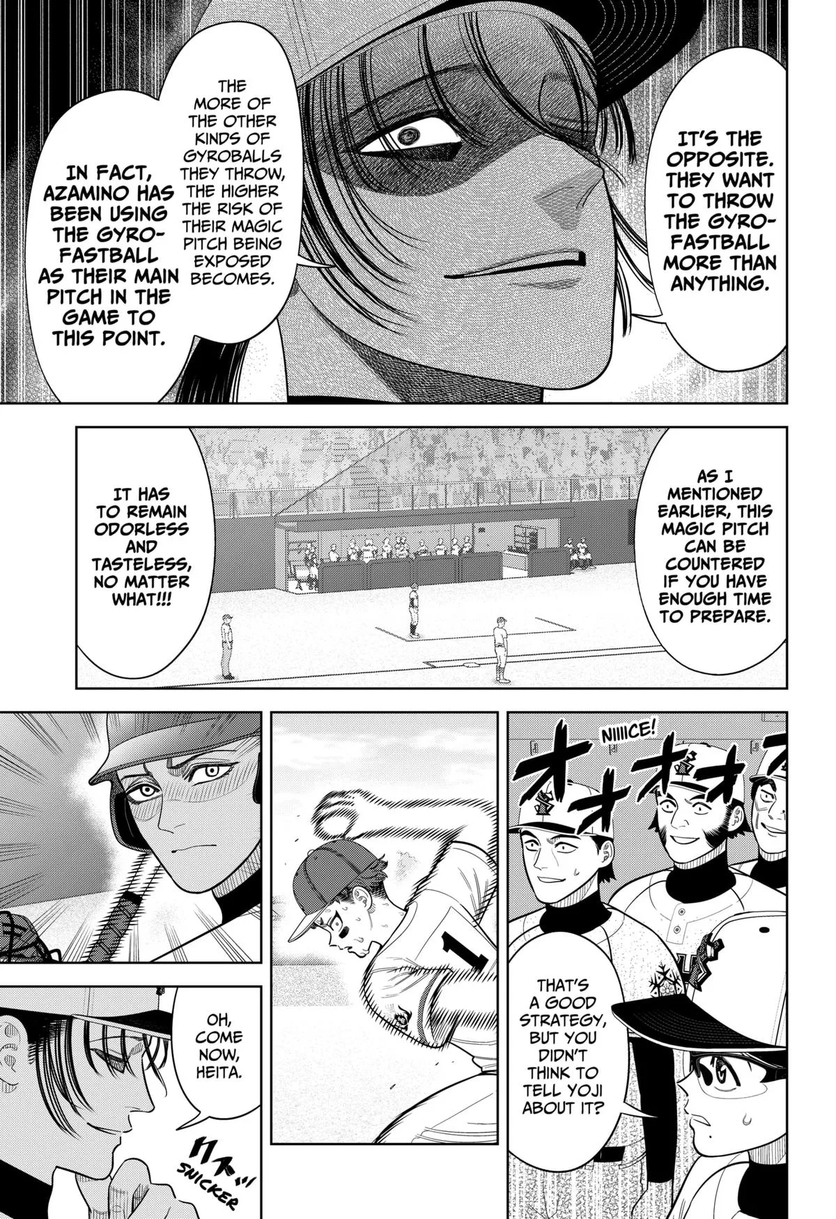 San-kyuu Pitch Chapter 28 page 17 - 