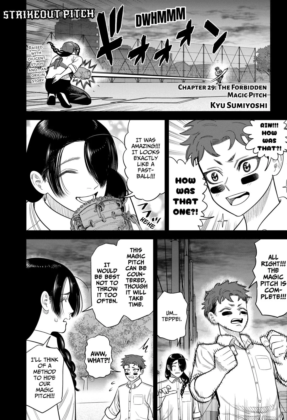 San-kyuu Pitch Chapter 29 page 1 - 