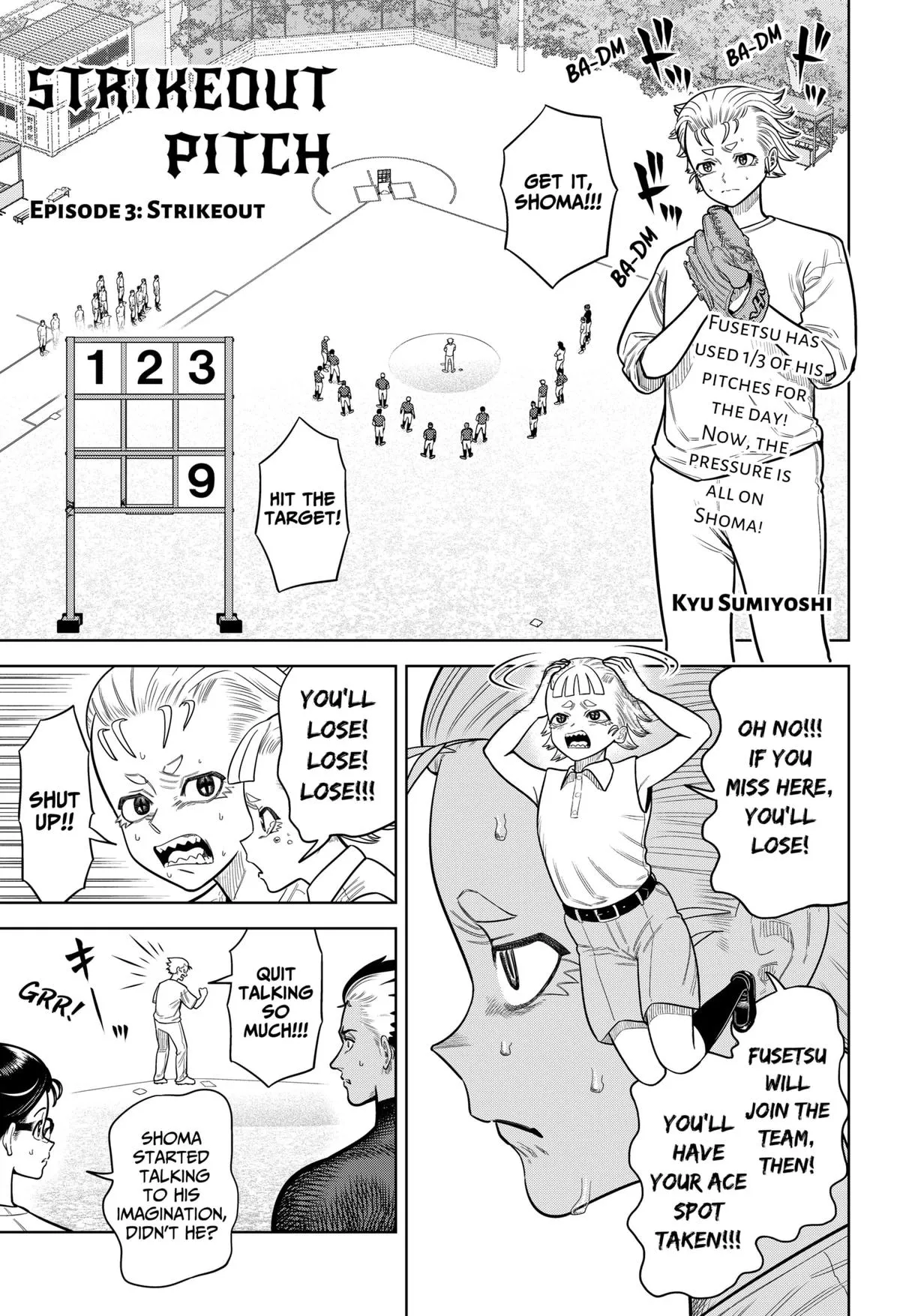 San-kyuu Pitch Chapter 3 page 1 - 