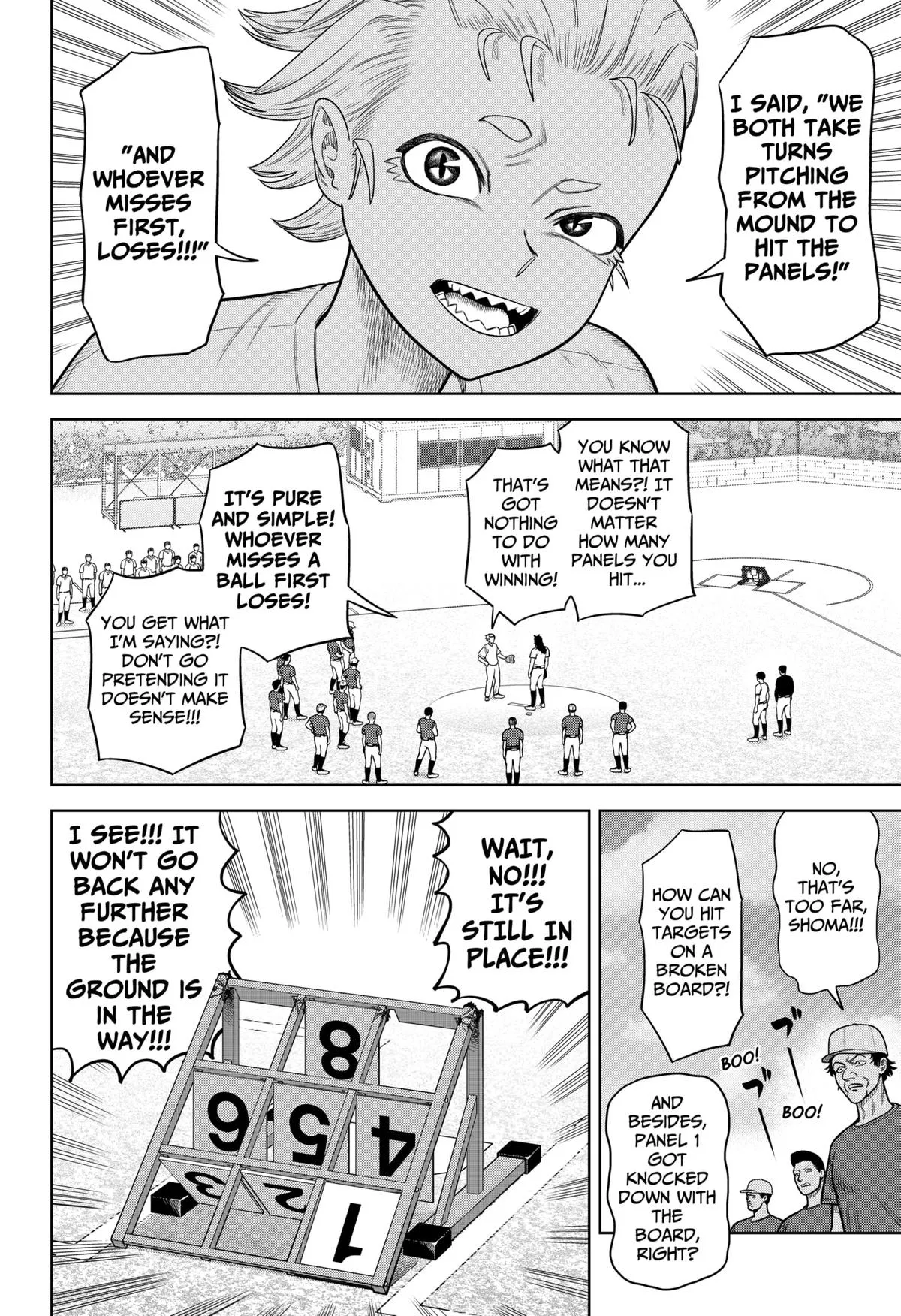 San-kyuu Pitch Chapter 3 page 12 - 
