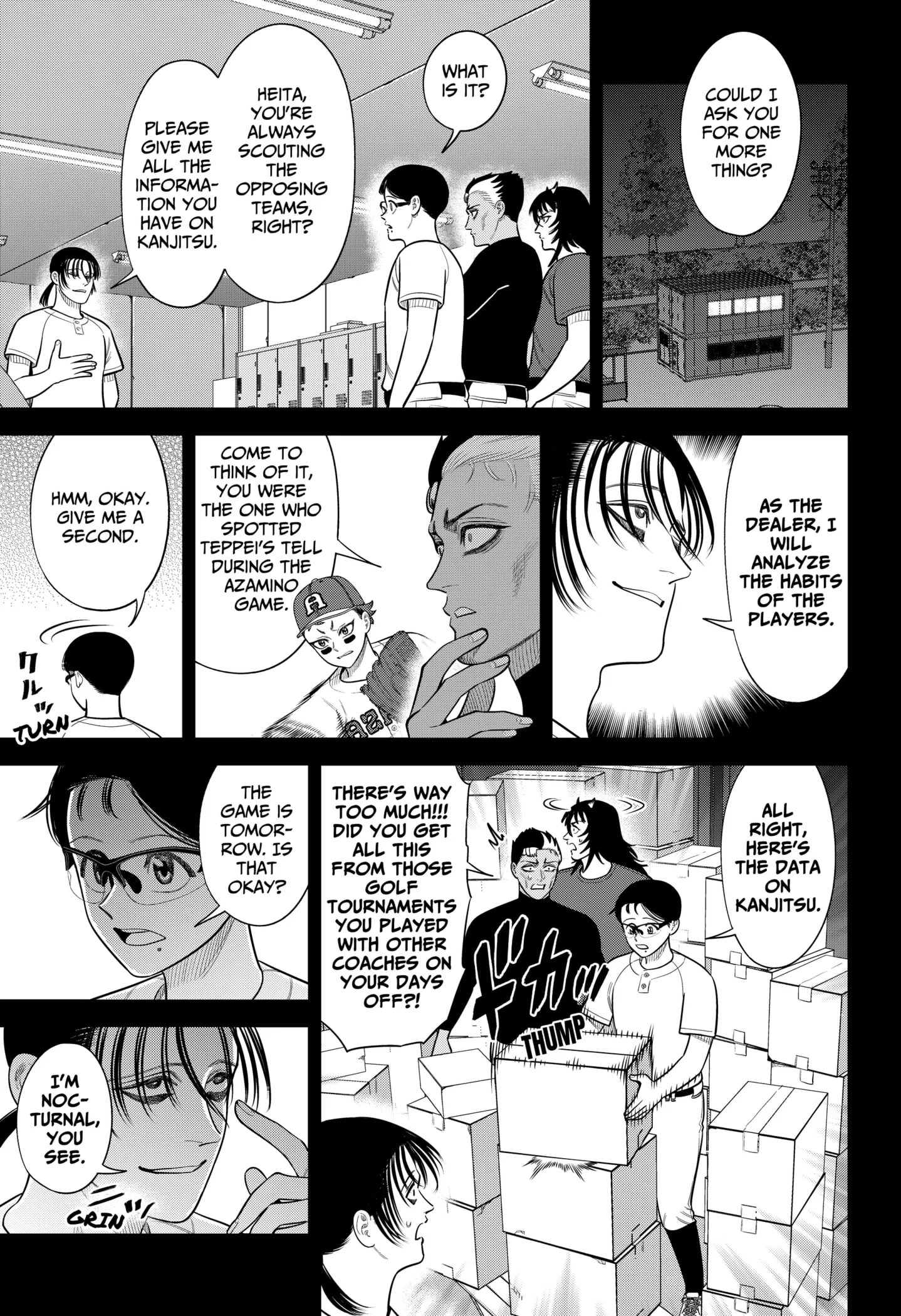 San-kyuu Pitch Chapter 35 page 7 - 