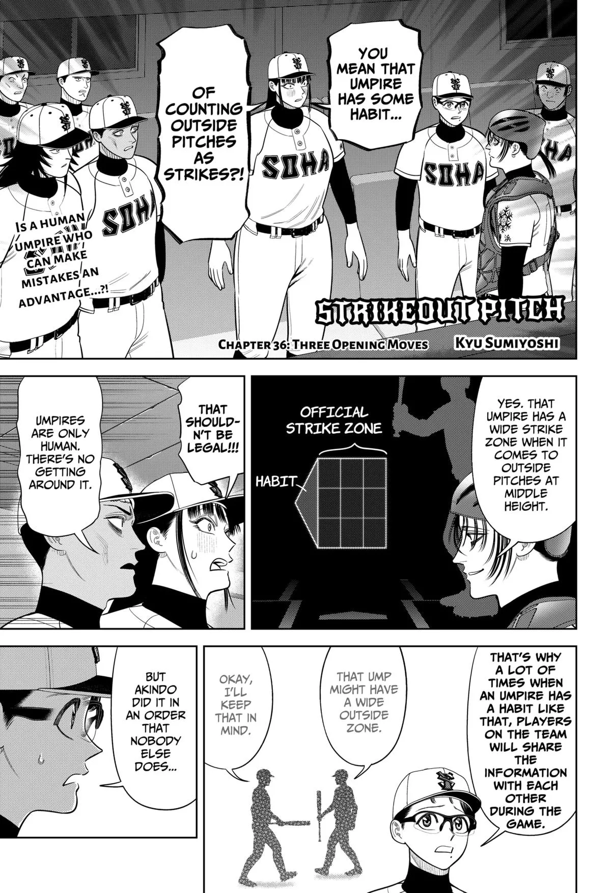 San-kyuu Pitch Chapter 36 page 1 - 