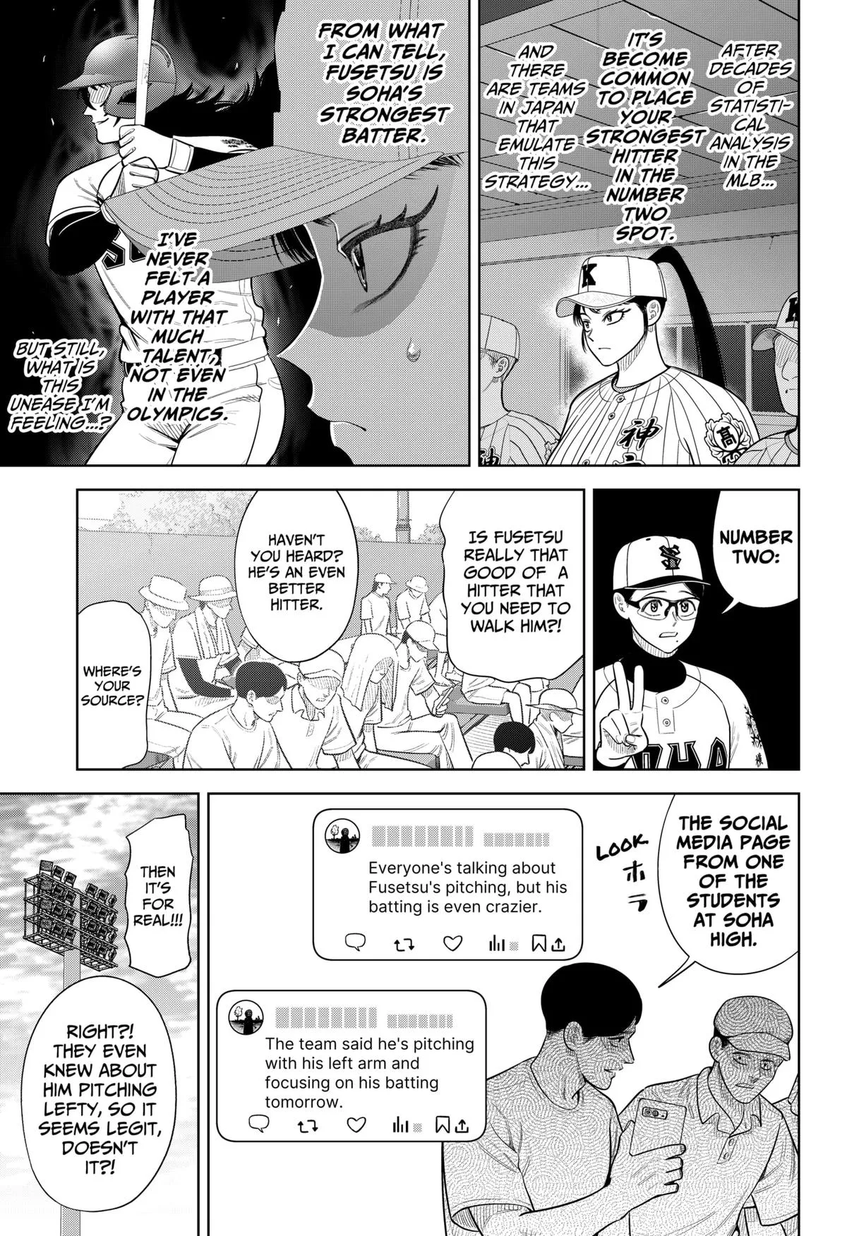 San-kyuu Pitch Chapter 36 page 13 - 