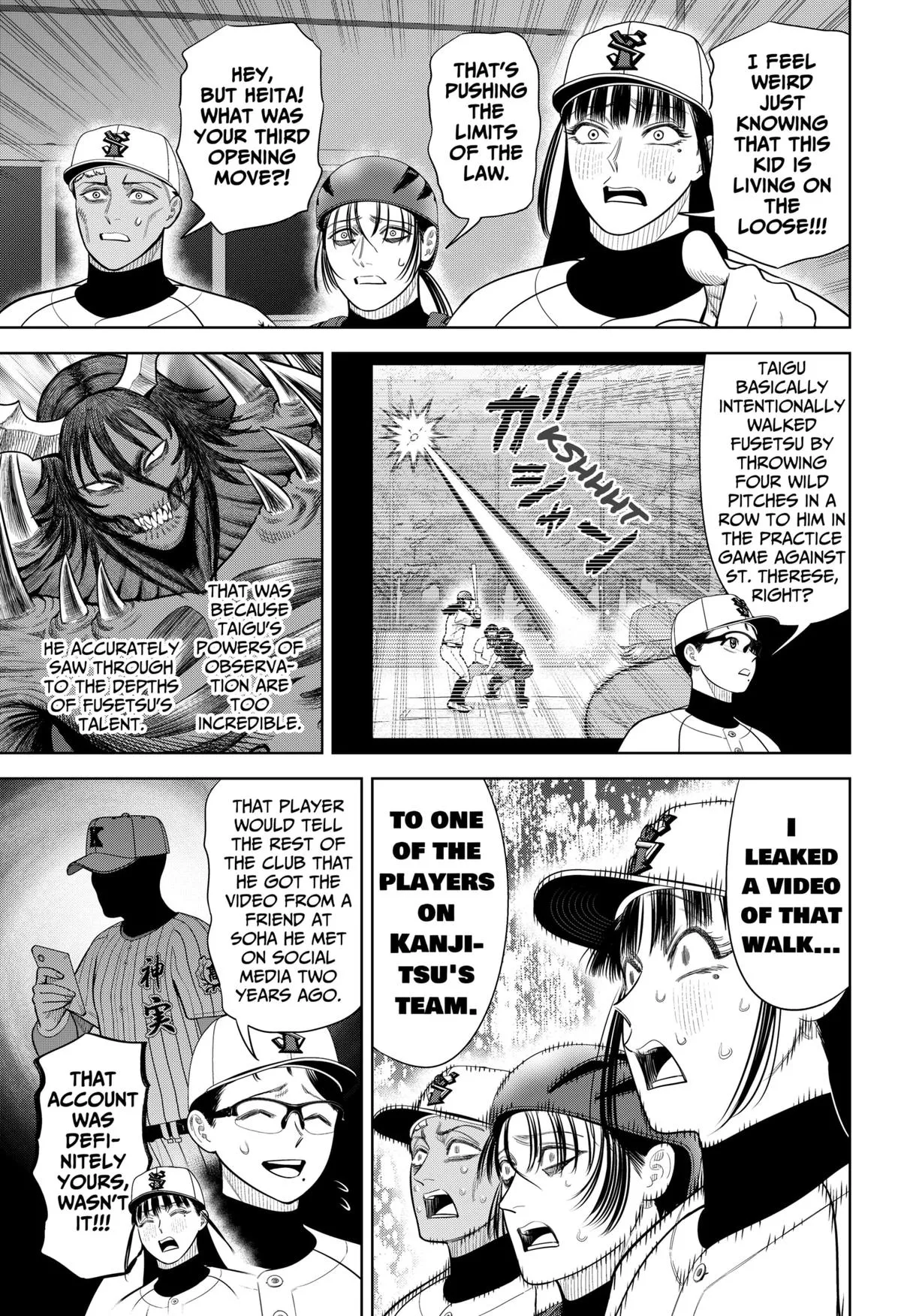 San-kyuu Pitch Chapter 36 page 15 - 