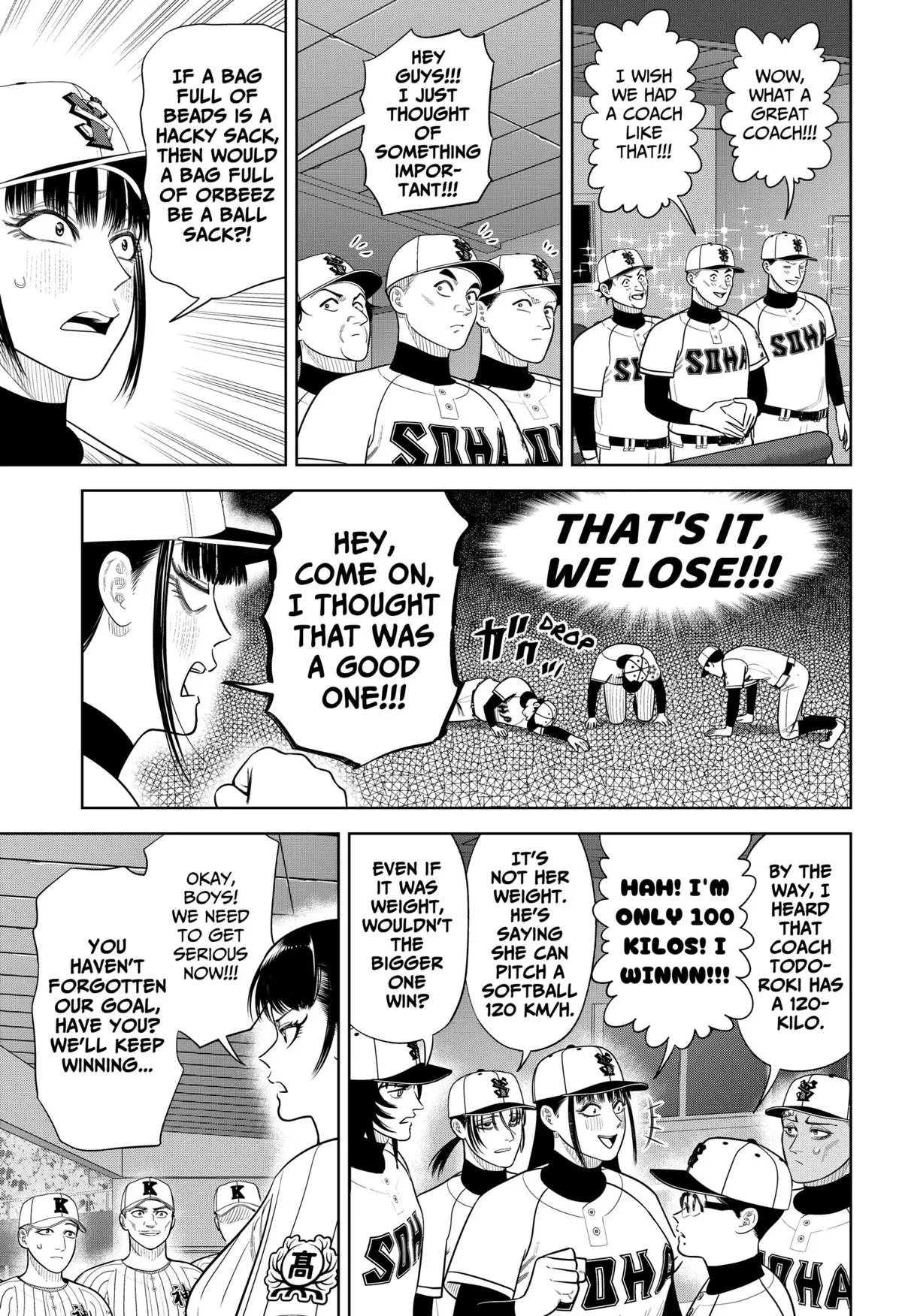 San-kyuu Pitch Chapter 36 page 7 - 