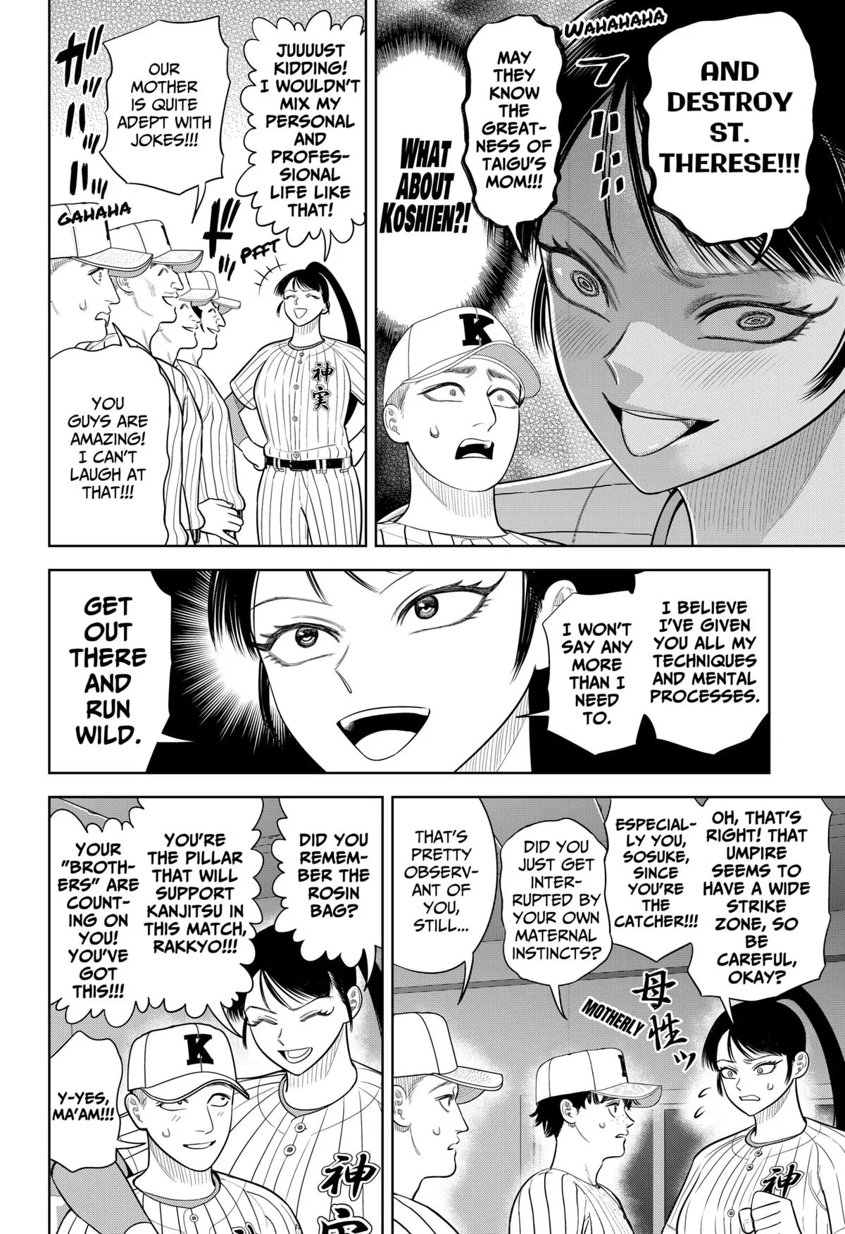 San-kyuu Pitch Chapter 36 page 8 - 