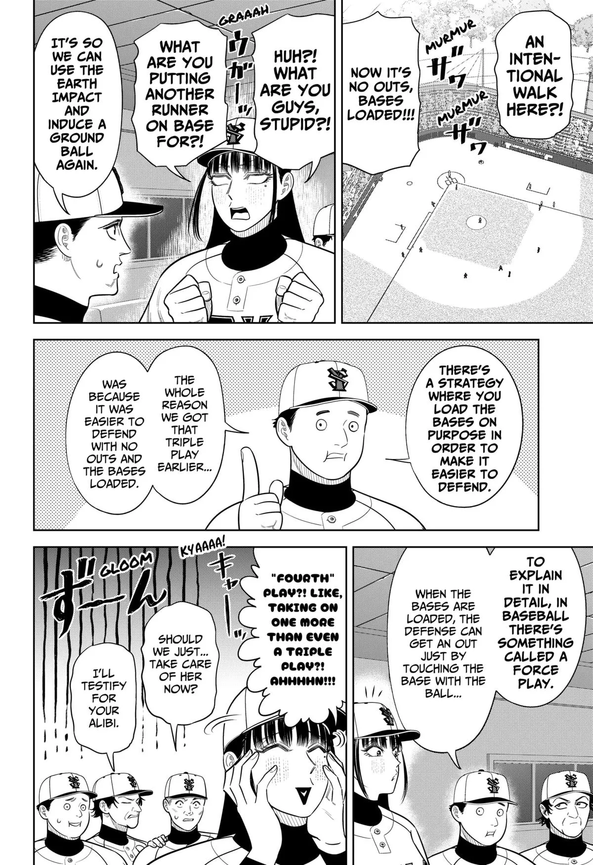 San-kyuu Pitch Chapter 41 page 12 - 