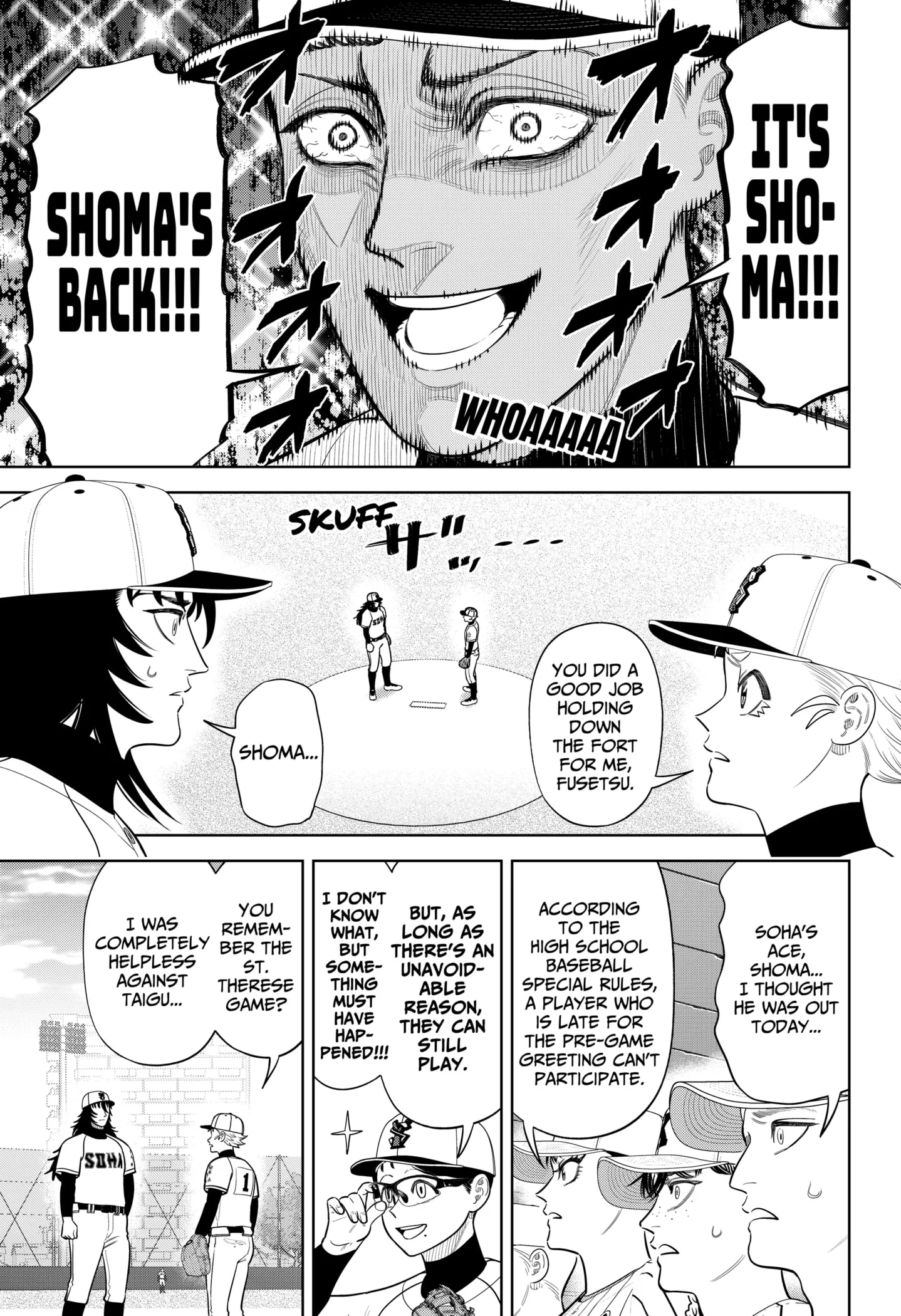 San-kyuu Pitch Chapter 42 page 17 - 