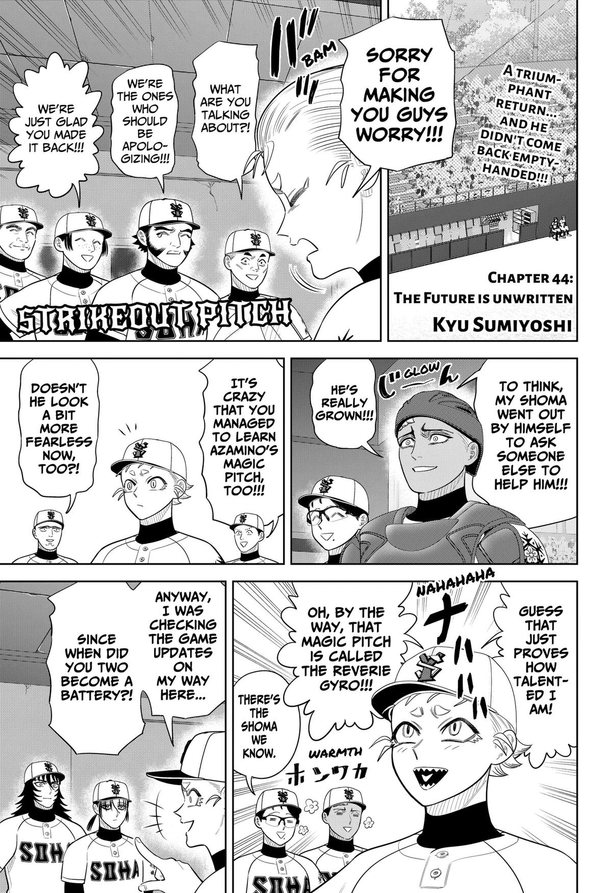 San-kyuu Pitch Chapter 44 page 1 - 