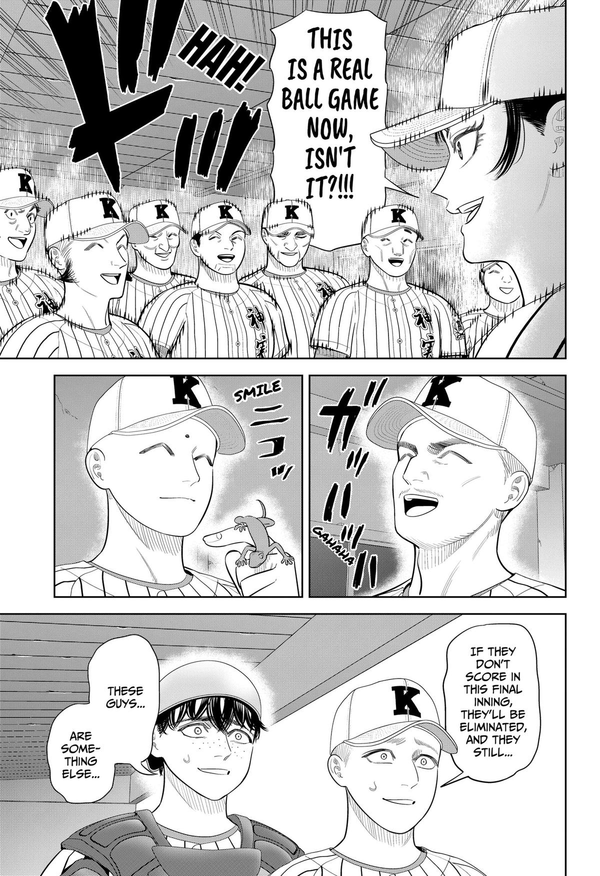 San-kyuu Pitch Chapter 45 page 13 - 