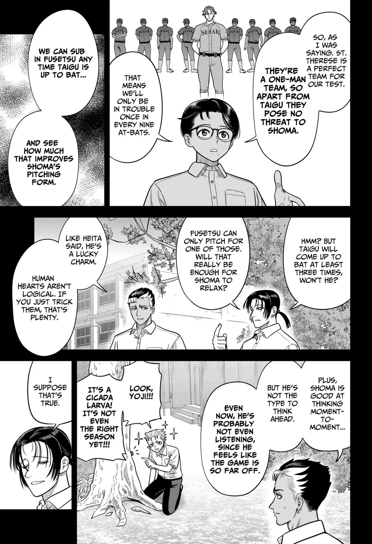 San-kyuu Pitch Chapter 6 page 15 - 