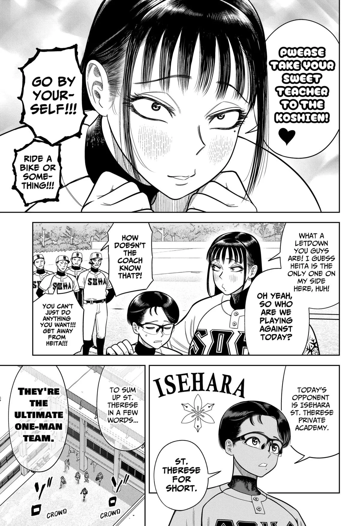 San-kyuu Pitch Chapter 6 page 5 - 