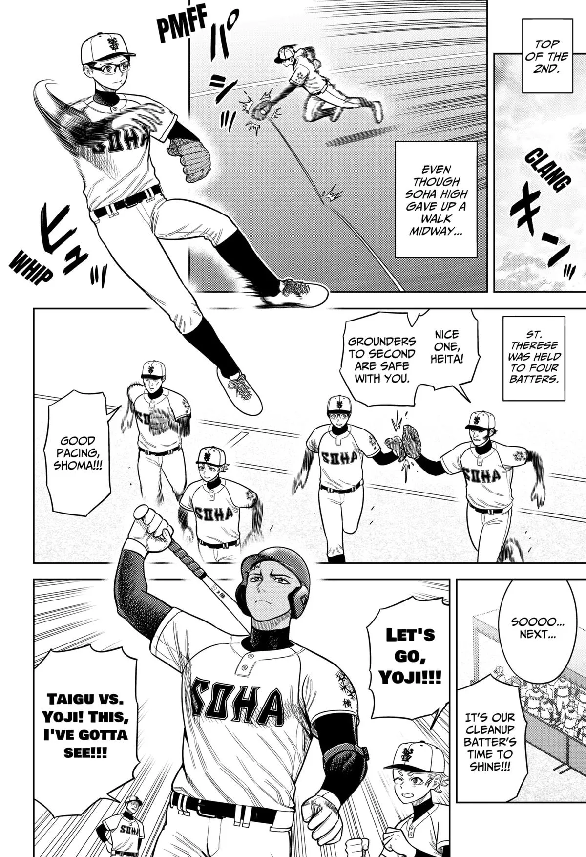 San-kyuu Pitch Chapter 7 page 14 - 