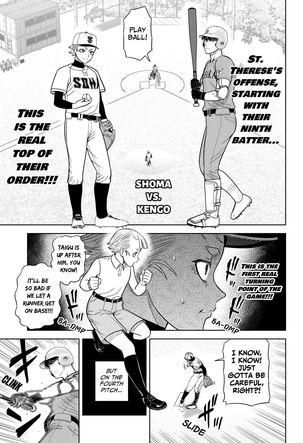 San-kyuu Pitch Chapter 8 page 10 - 