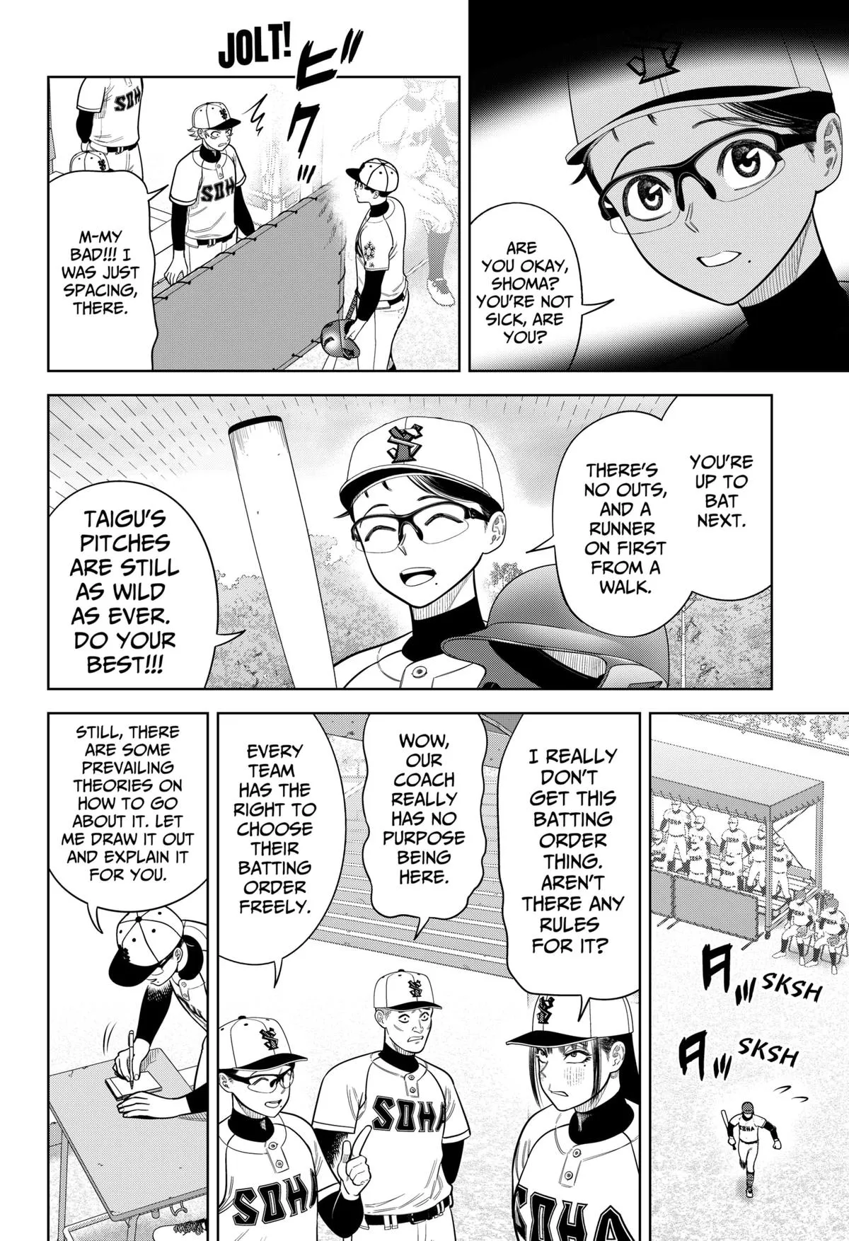 San-kyuu Pitch Chapter 9 page 4 - 
