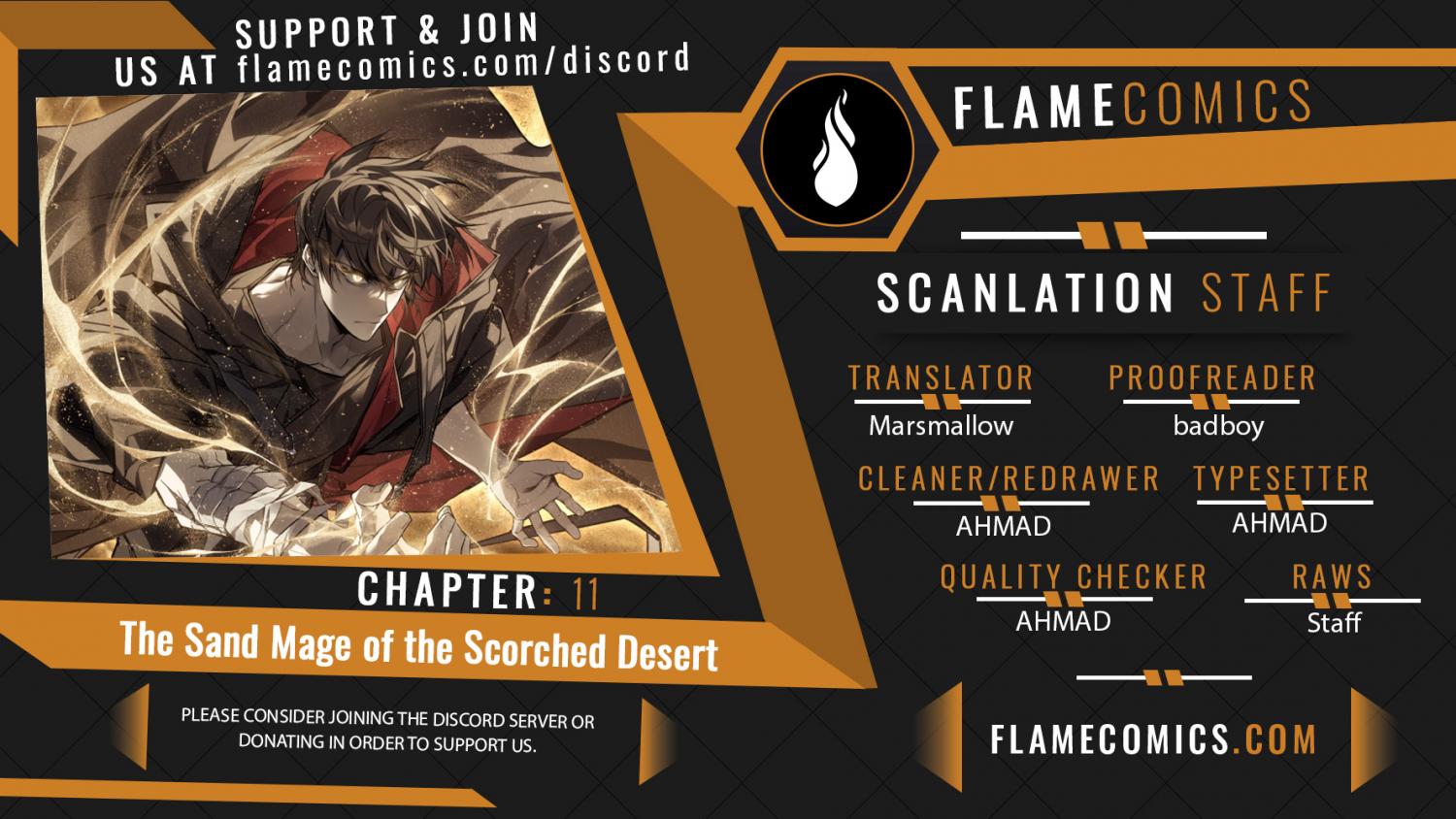 Sand Mage of the Burnt Desert Chapter 11 page 1 - 