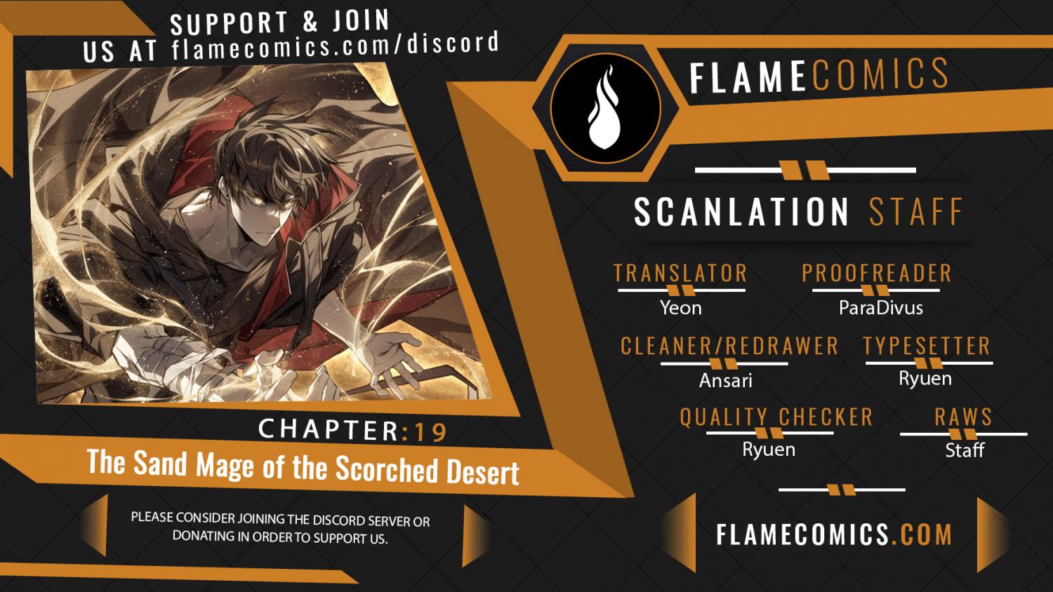 Sand Mage of the Burnt Desert Chapter 19 page 1 - 