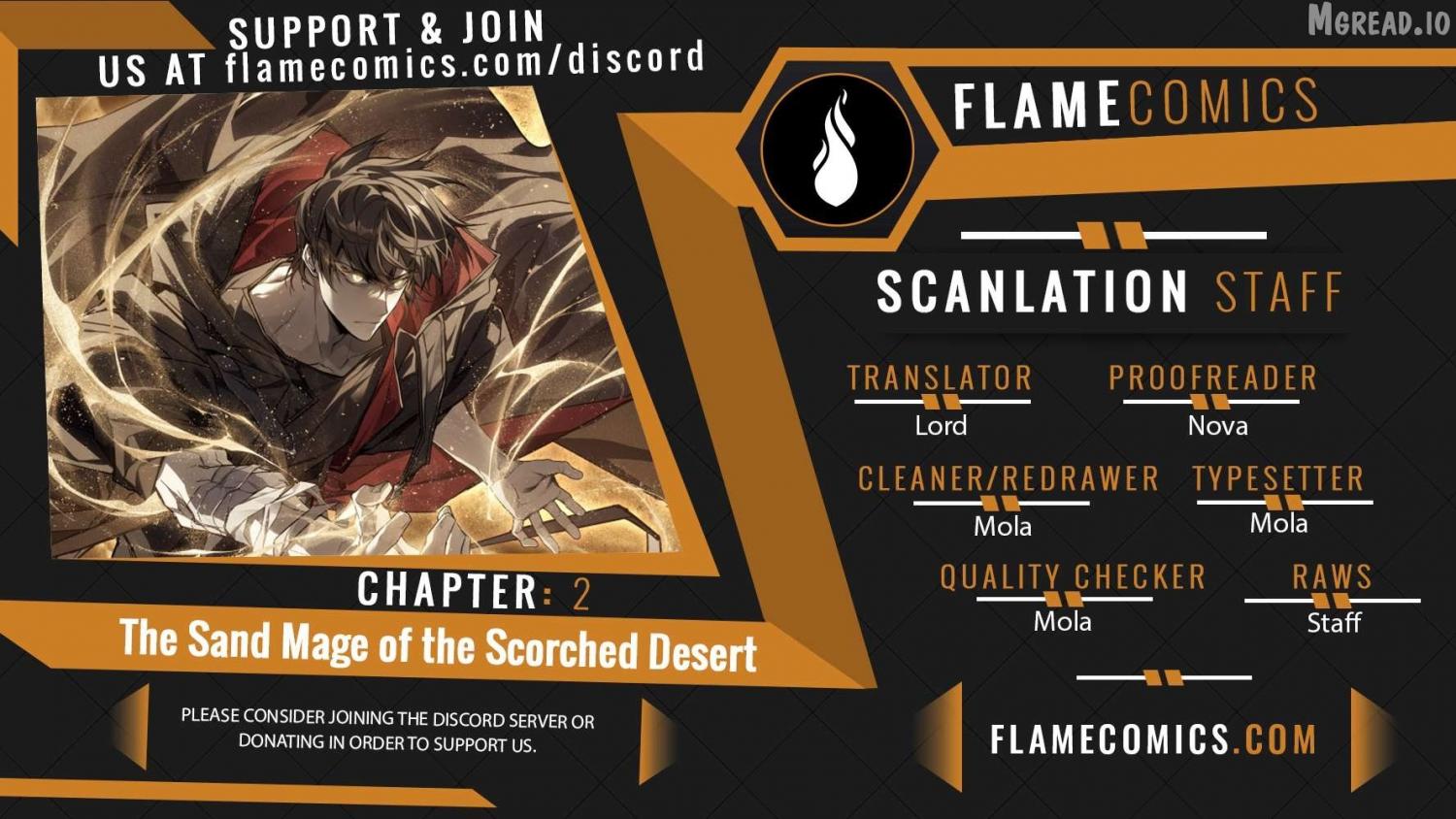 Sand Mage of the Burnt Desert Chapter 2 page 1 - 