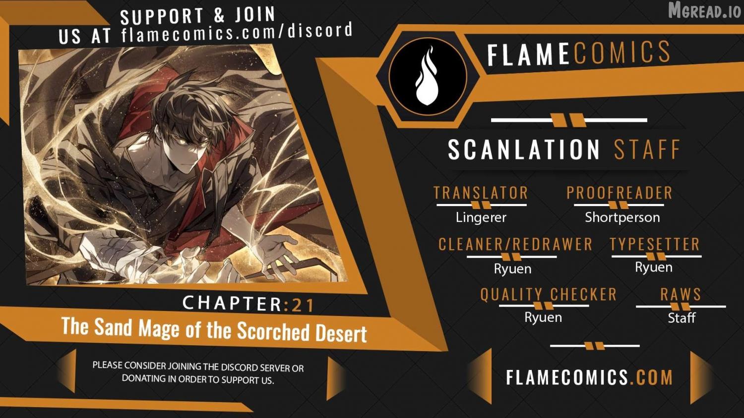 Sand Mage of the Burnt Desert Chapter 21 page 1 - 