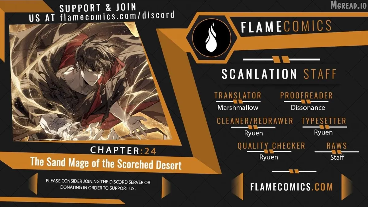 Sand Mage of the Burnt Desert Chapter 24 page 1 - 