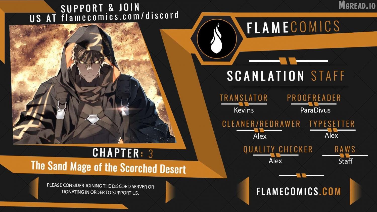 Sand Mage of the Burnt Desert Chapter 3 page 1 - 