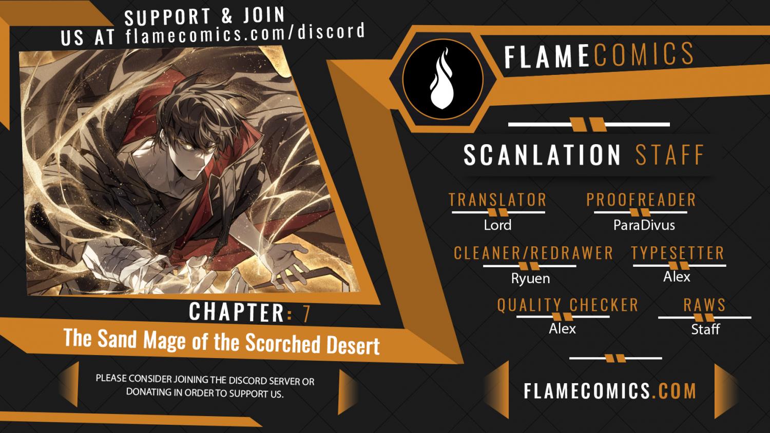 Sand Mage of the Burnt Desert Chapter 7 page 1 - 
