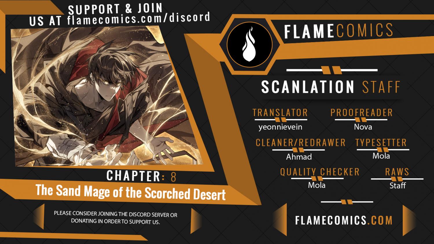 Sand Mage of the Burnt Desert Chapter 8 page 1 - 