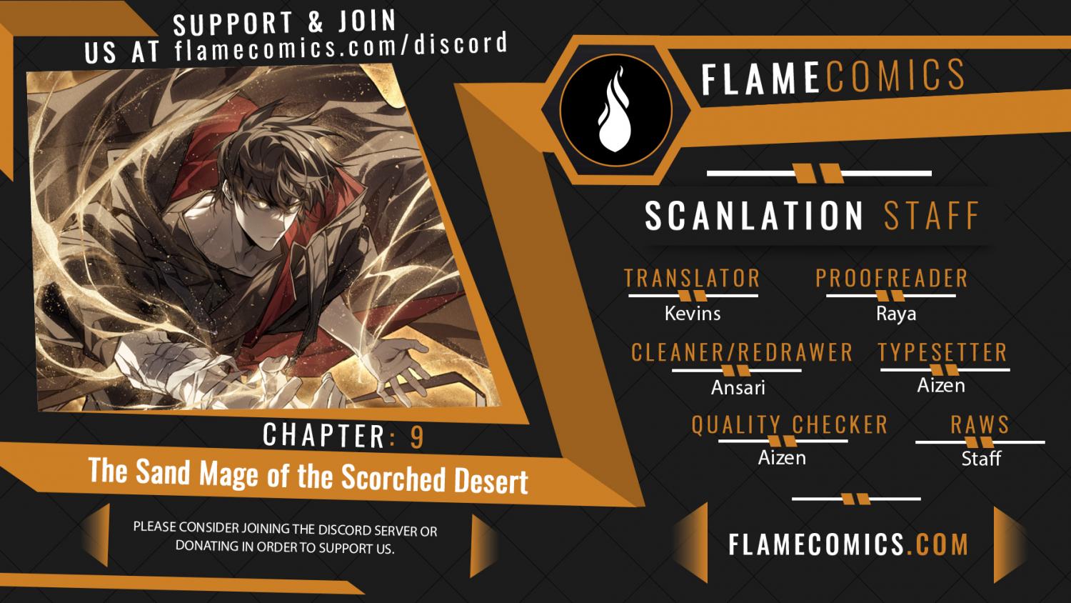Sand Mage of the Burnt Desert Chapter 9 page 1 - 