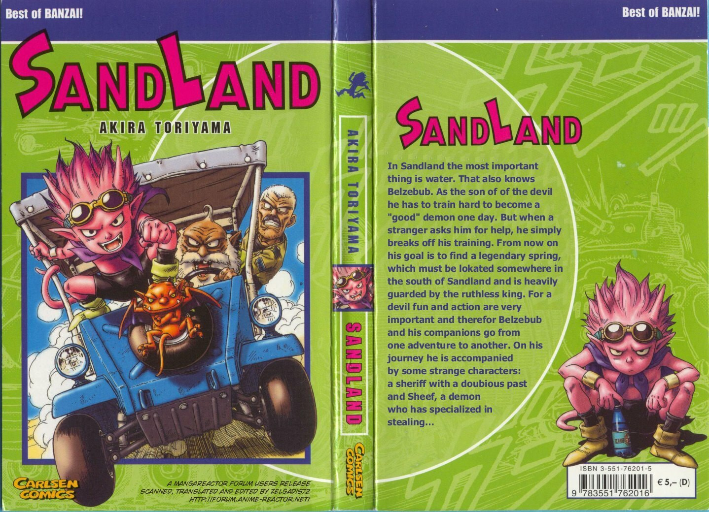 SandLand Chapter 1 page 1 - 