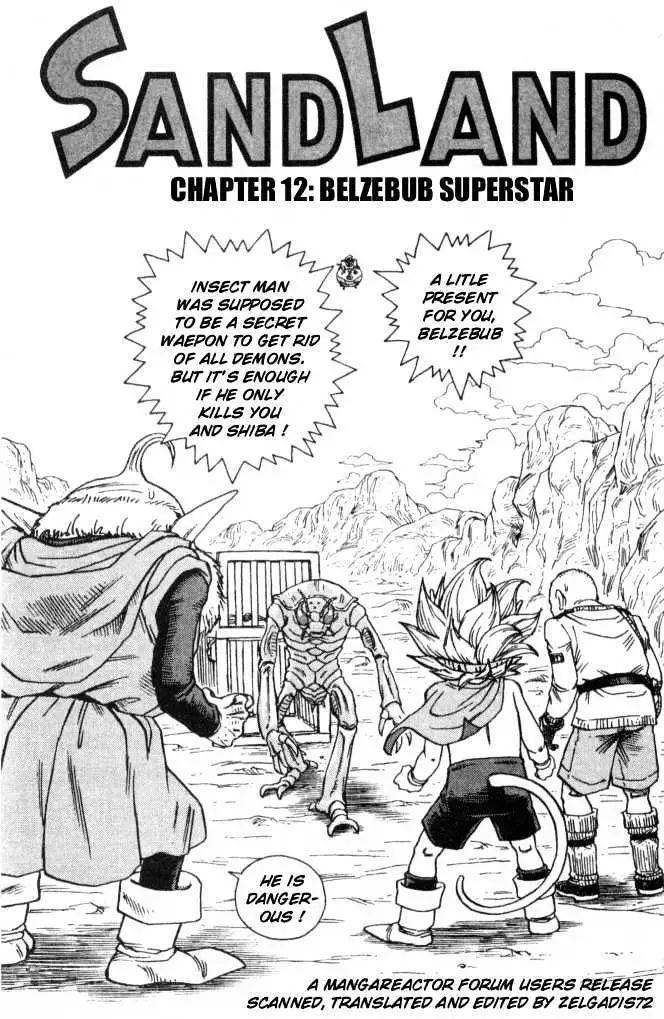 SandLand Chapter 12 page 1 - 
