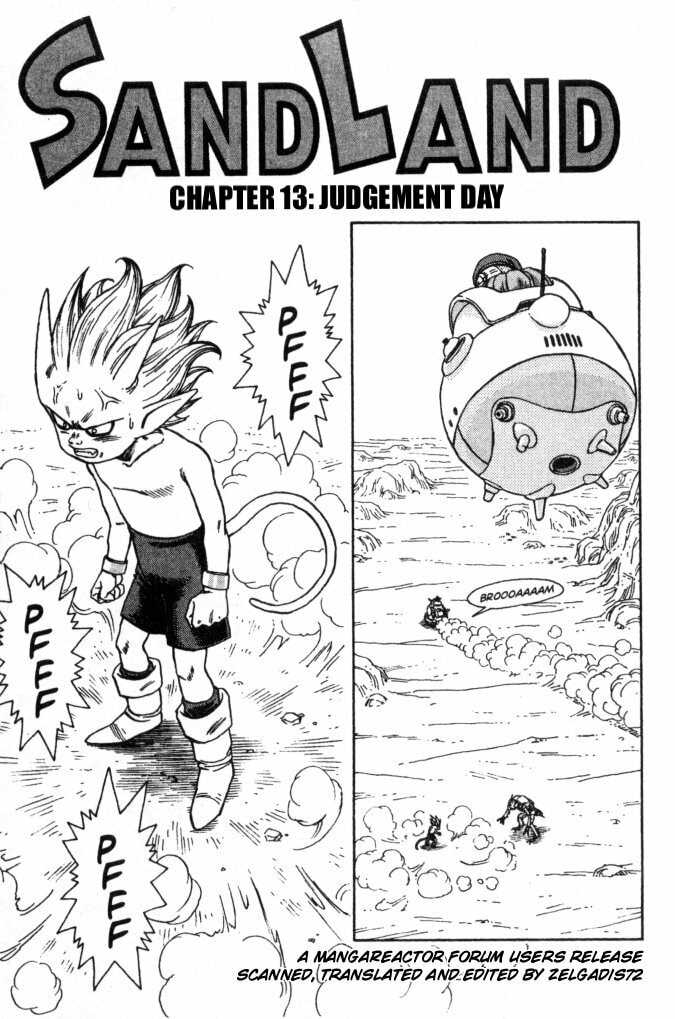 SandLand Chapter 13 page 1 - 