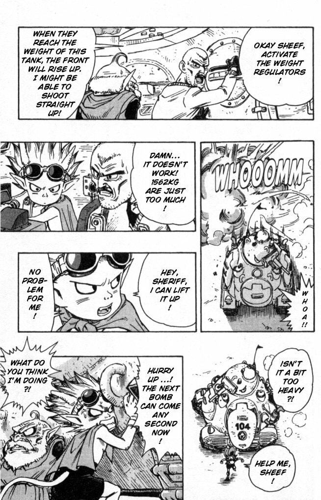 SandLand Chapter 4 page 11 - 