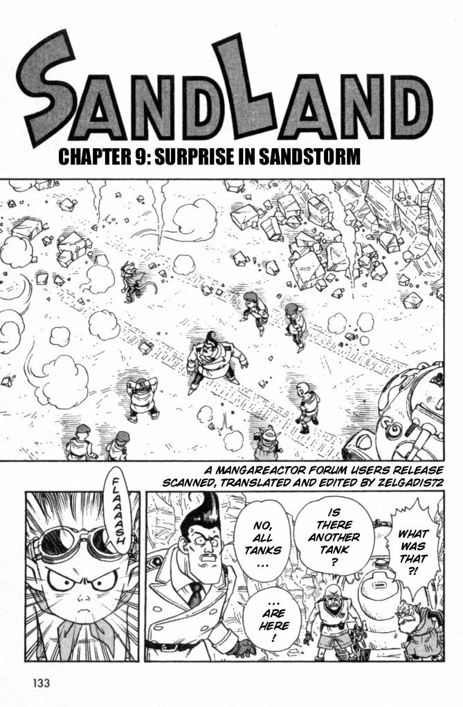 SandLand Chapter 9 page 1 - 