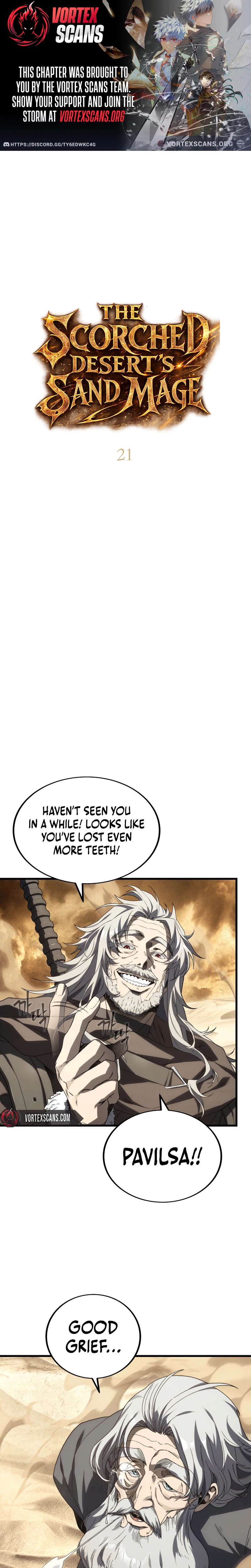 Sandmancer of the Scorched Desert Chapter 0 page 1 - 