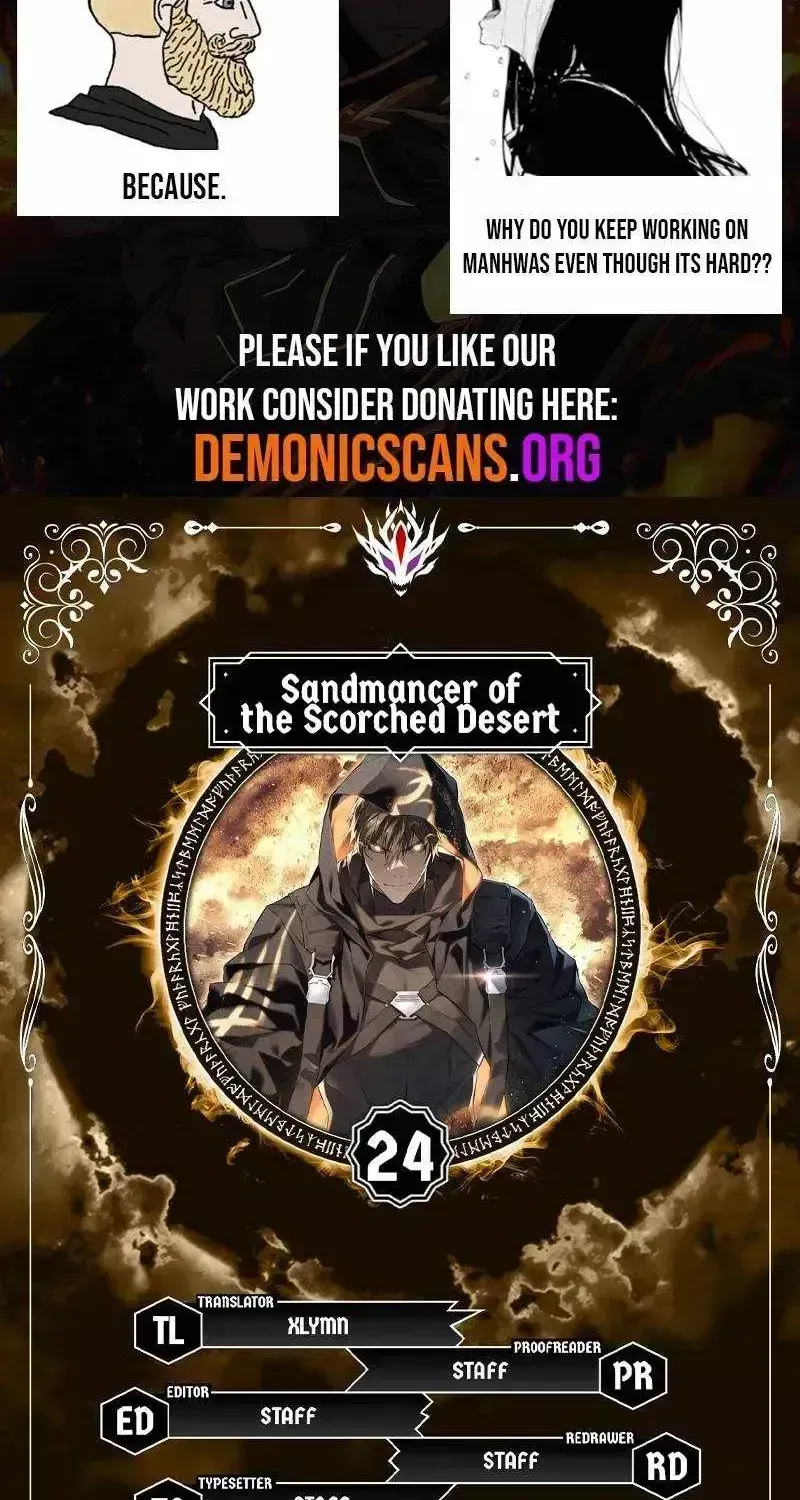 Sandmancer of the Scorched Desert Chapter 24.3 page 2 - 