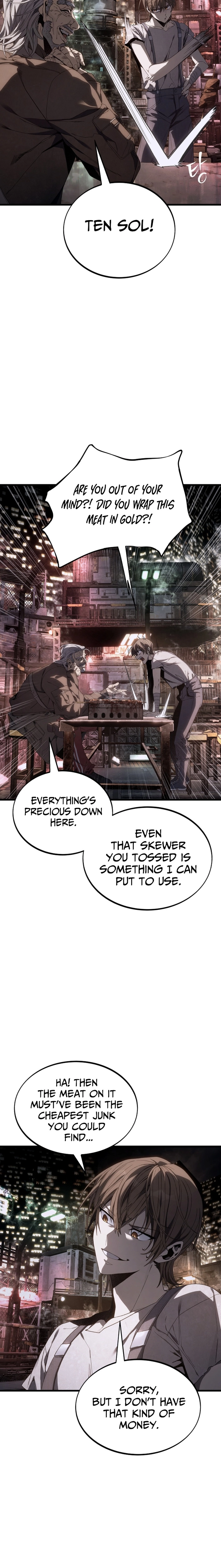 Sandmancer of the Scorched Desert Chapter 3.5 page 12 - 