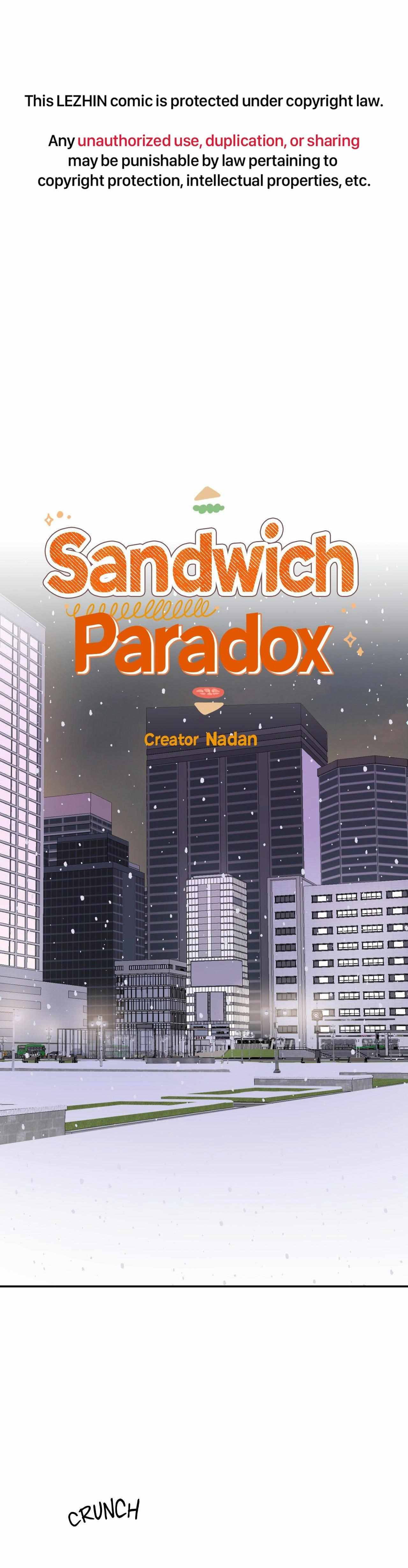 Sandwich Paradox Chapter 46 page 1 - 