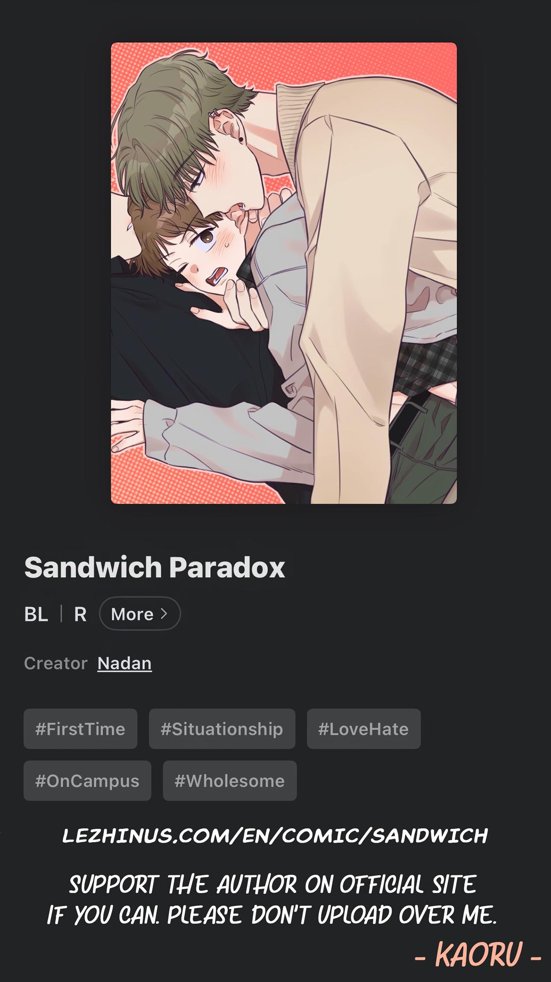 Sandwich Paradox Chapter 46 page 56 - 