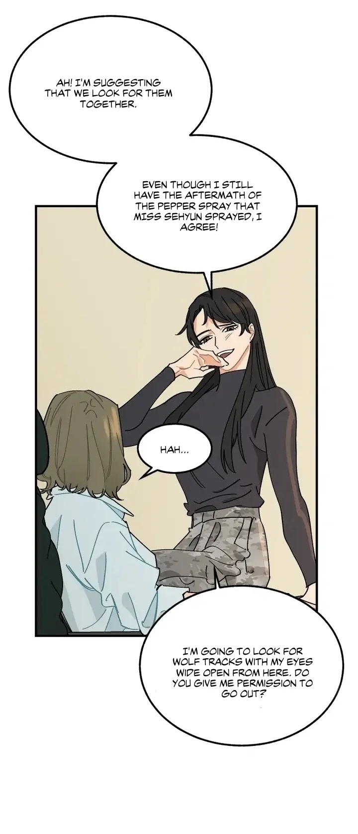 Sangunnim and the first snow Chapter 1 page 34 - 