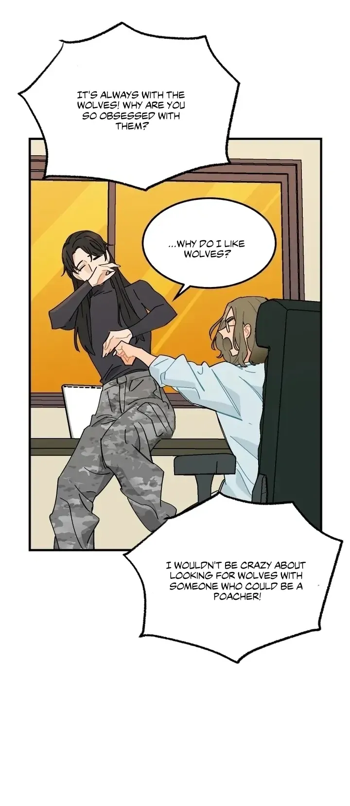 Sangunnim and the first snow Chapter 1 page 35 - 