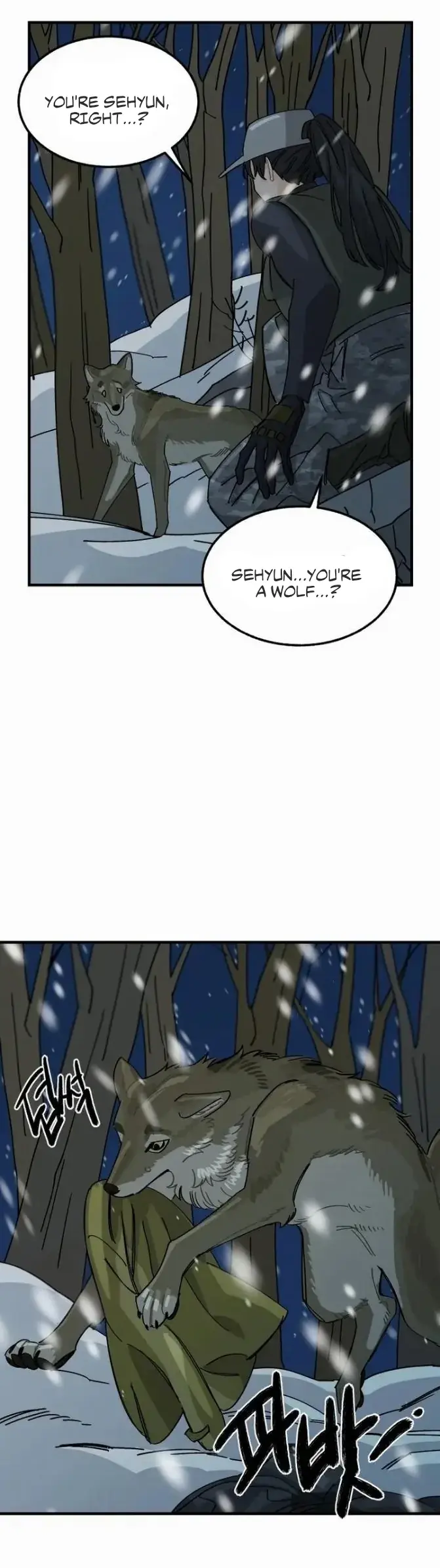 Sangunnim and the first snow Chapter 3 page 38 - 