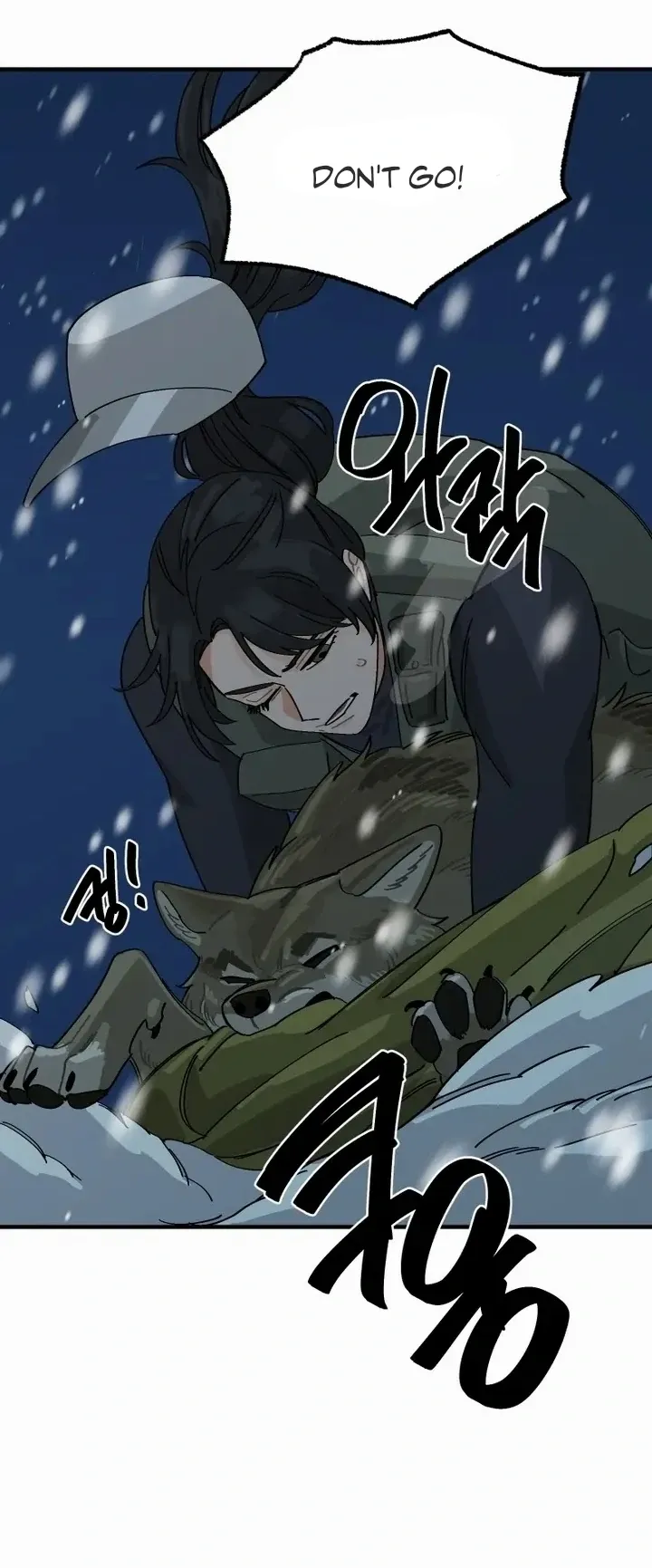 Sangunnim and the first snow Chapter 3 page 40 - 
