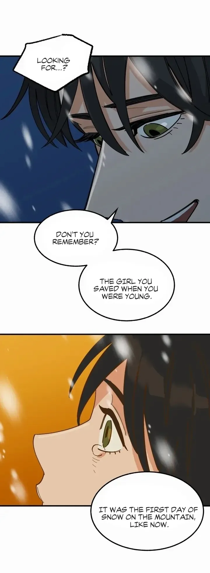 Sangunnim and the first snow Chapter 3 page 44 - 