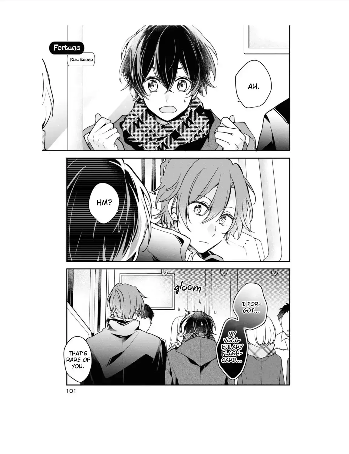 Sasaki and Miyano Official Anthology Comic Chapter 10 page 1 - 