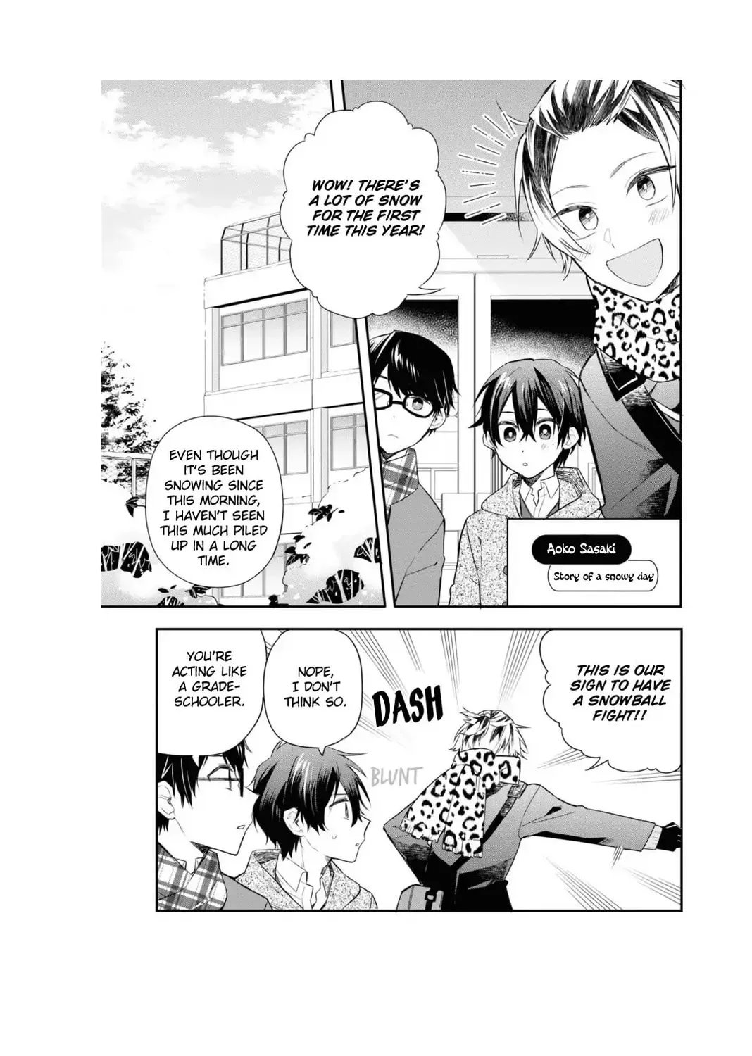 Sasaki and Miyano Official Anthology Comic Chapter 12 page 1 - 