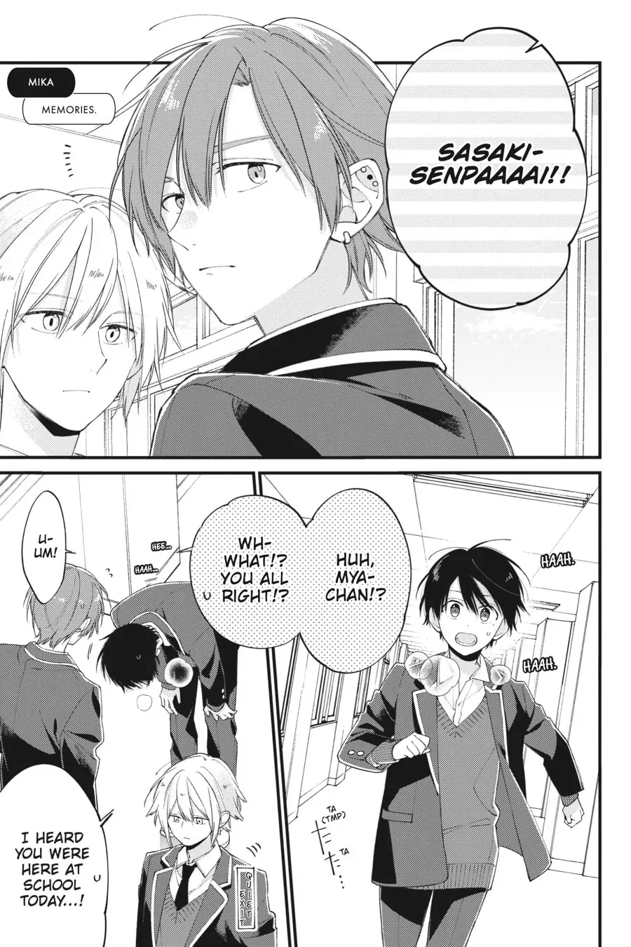 Sasaki and Miyano Official Anthology Comic Chapter 21 page 1 - 